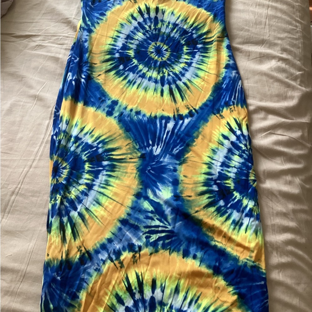 A'gaci Colorful Midi Dress